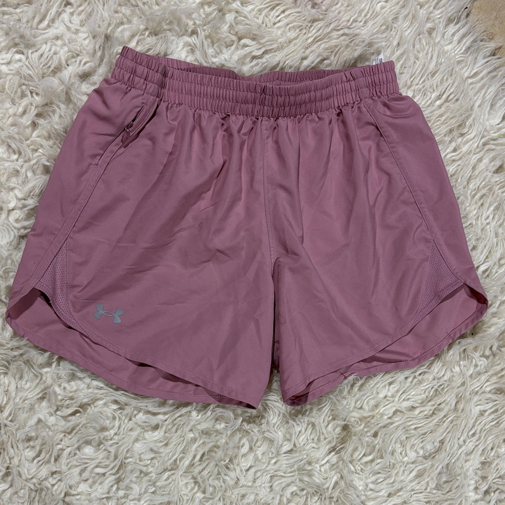 Under Armour Women's Mauve Athletic Shorts